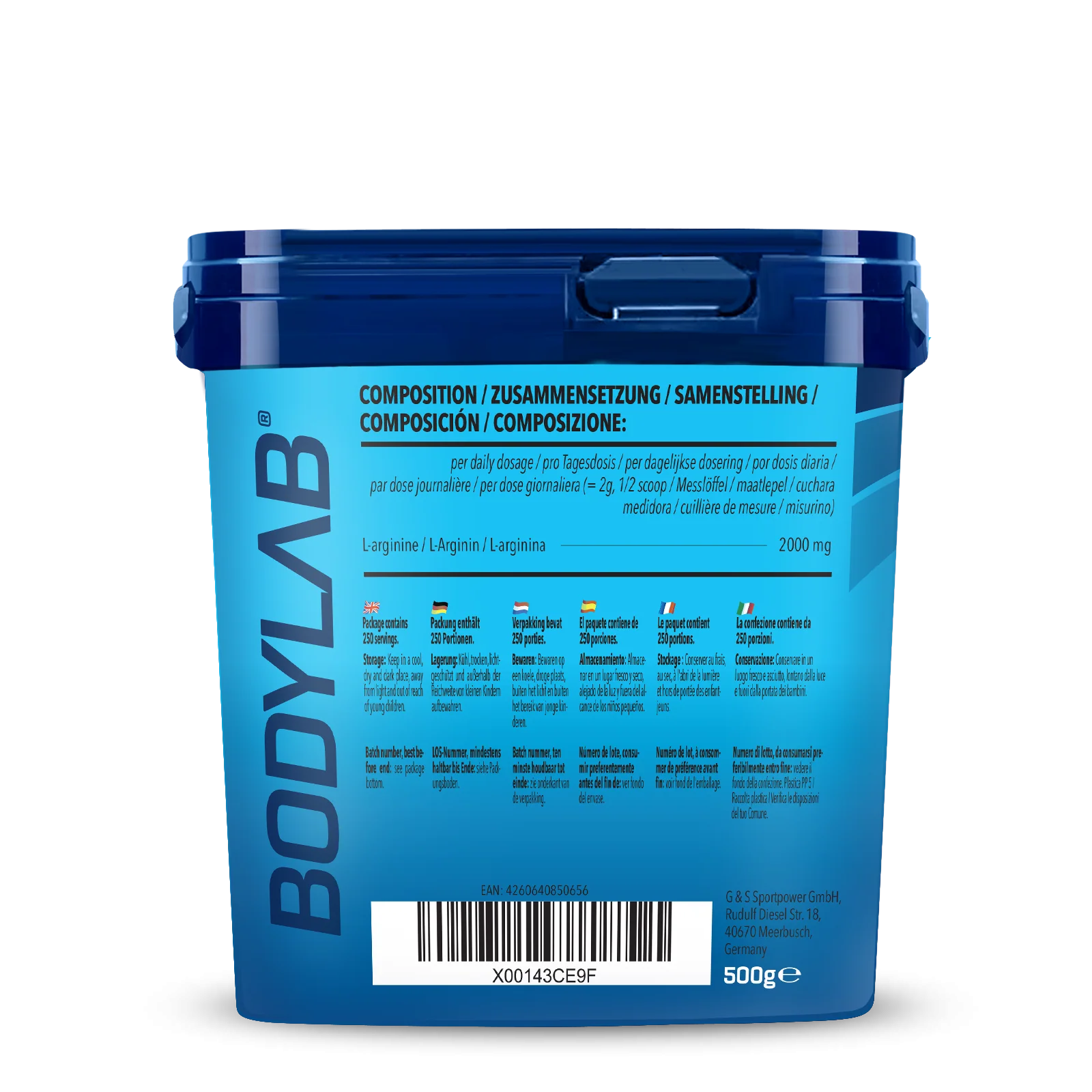 3 x Arginine Powder (je 500g) - Image 3