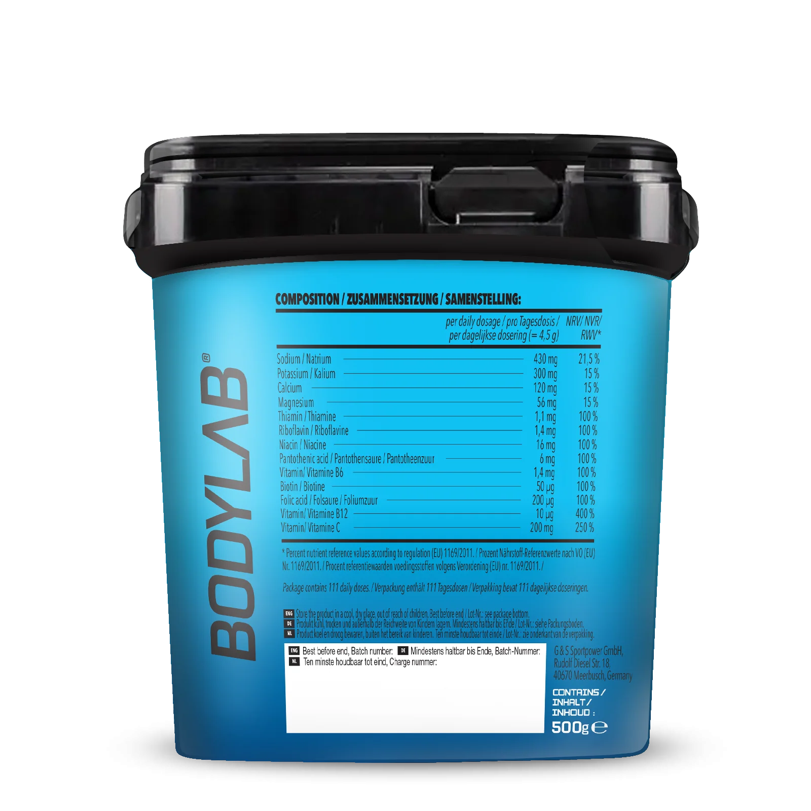 Electrolyte Powder (500g) - Orange Flavouring - Image 3