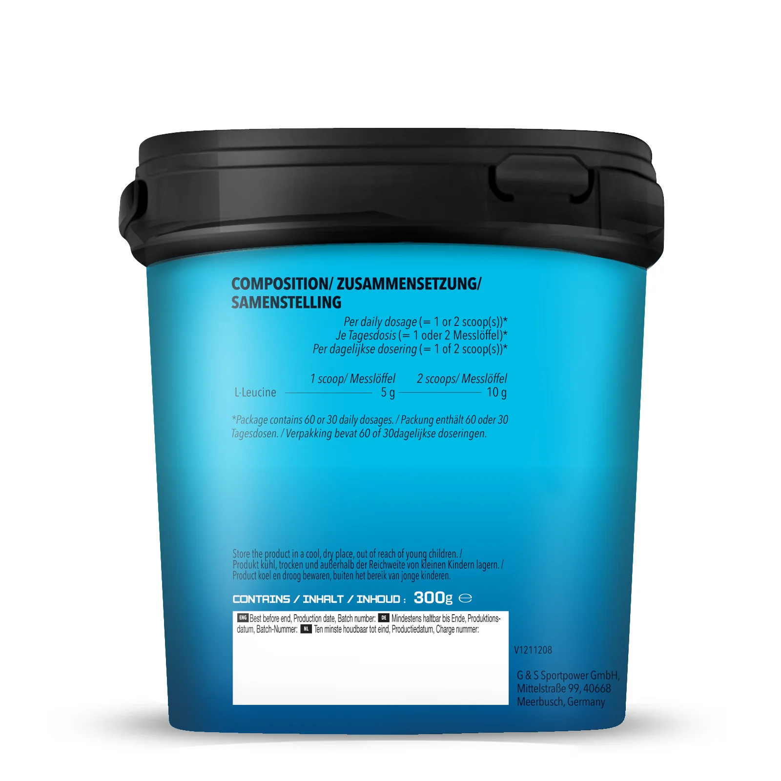 L-Leucin (Essential Amino Acid) (300g) - Image 3