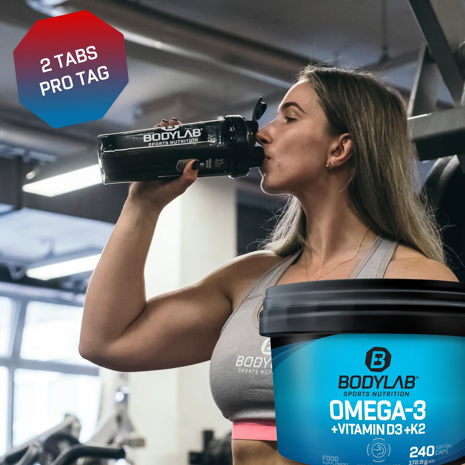 Omega 3 + D3 + K2 (Omega-3 Triglycerid + Vitamine) (240 Kapseln) - Image 9