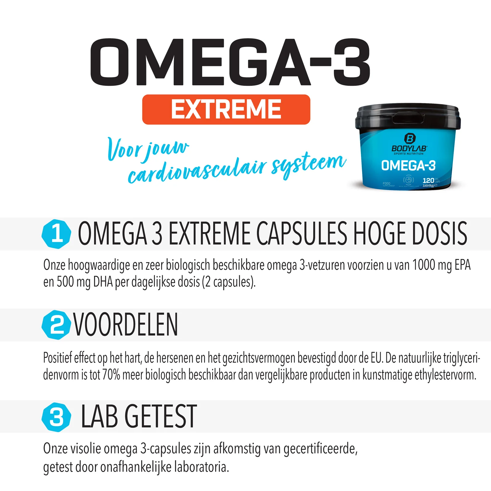 Omega-3 Extreme (120 Kapseln) - Image 4