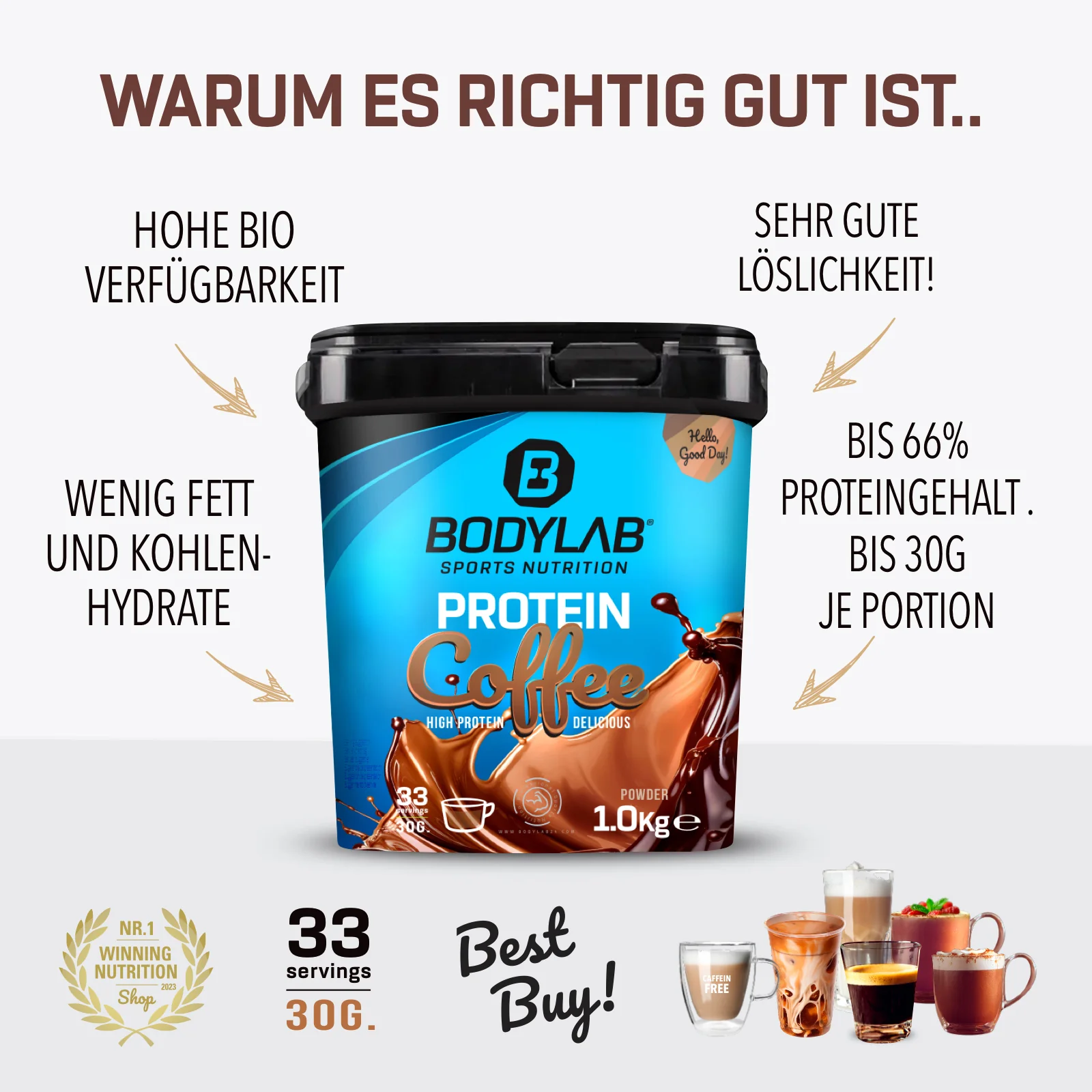 Protein Coffee (1000g) - Image 23